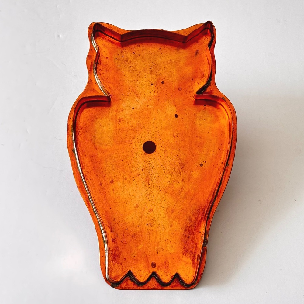 Martha Stewart Copper Cookie Cutter Wise Owl Large Vintage Cottagecore‎ Decor